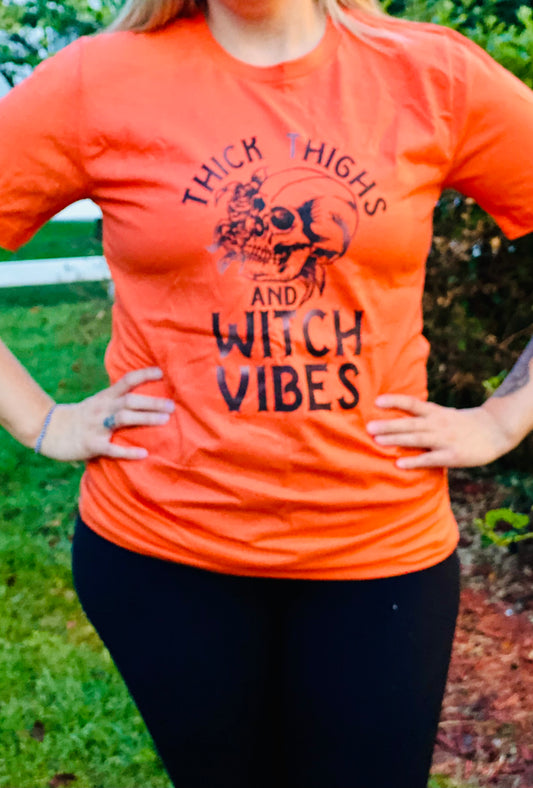 Thick Thigh Witch Vibe Tee